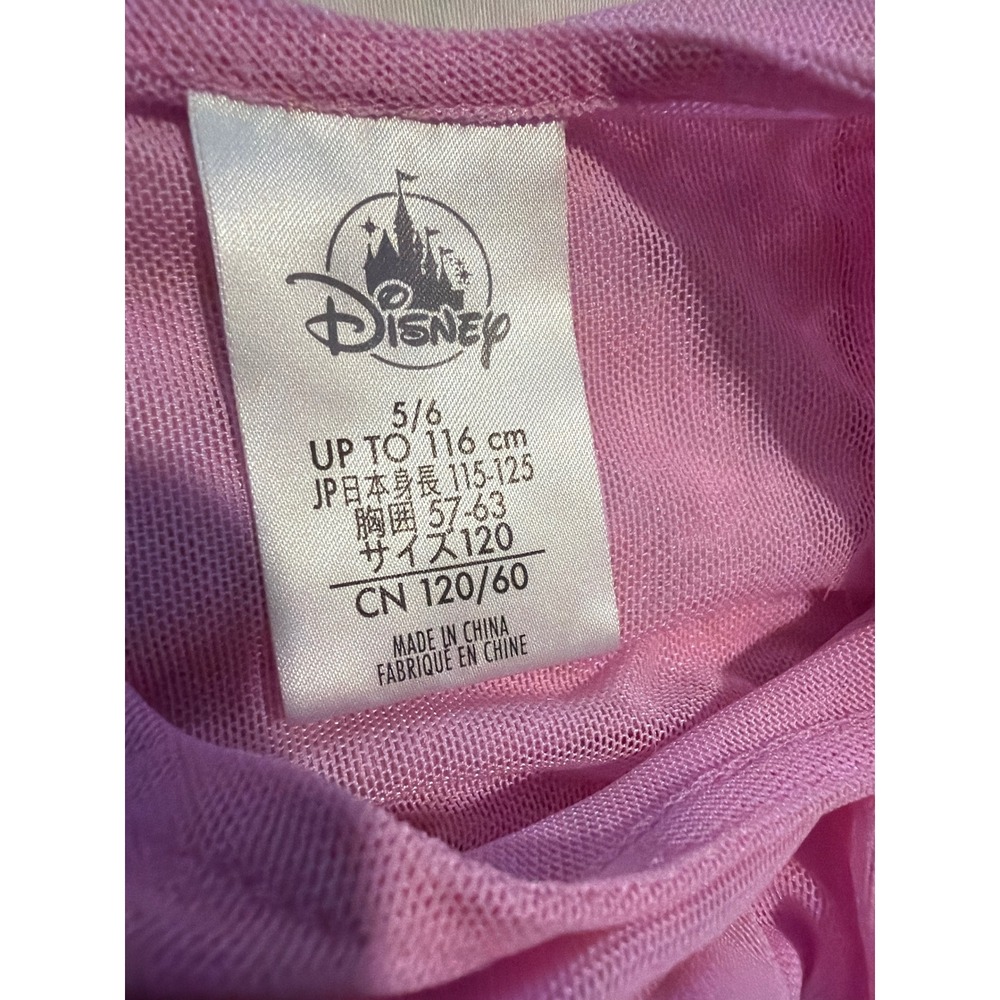 Disney Rapunzel Tangled Princess Costume Dress Pink Purple Sequins Girls 5/6 - Picture 5 of 6